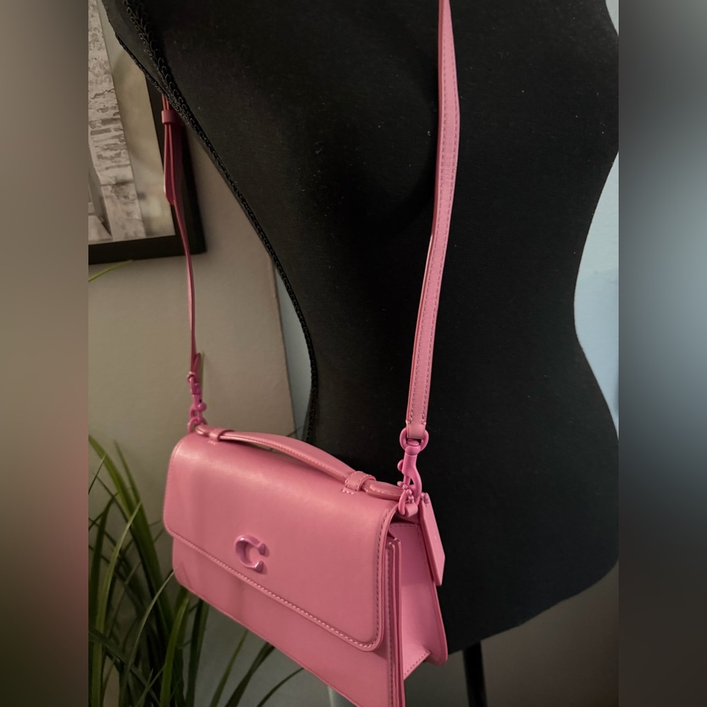 Coach Pink Juno Bag - Picture 13 of 16